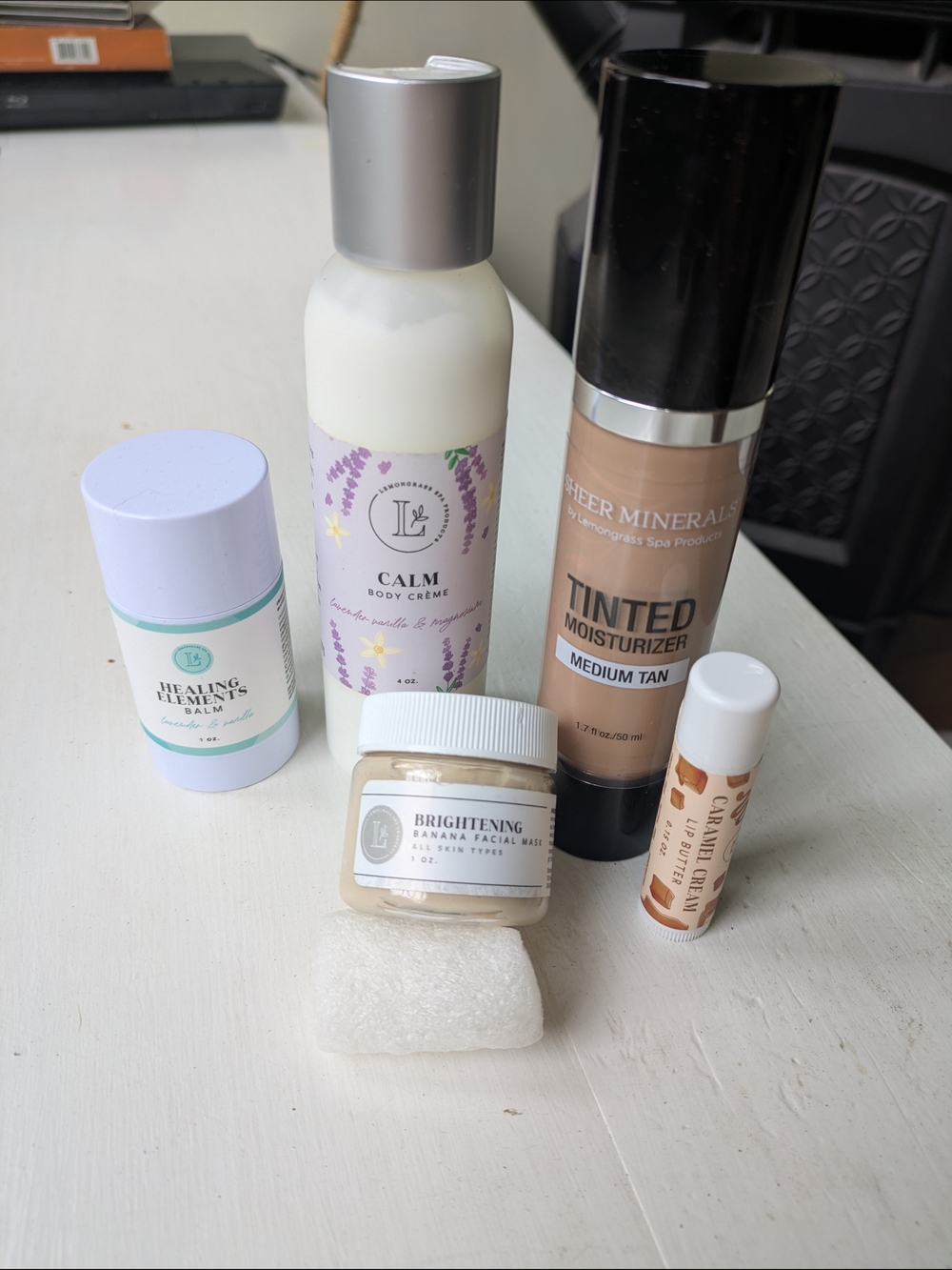 Lemongrass Spa body products